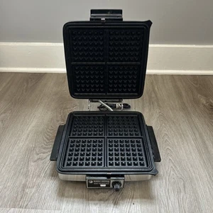 Griglia per waffle vintage Black & Decker G48TD 900 Watt cromata testata - Foto 1 di 8