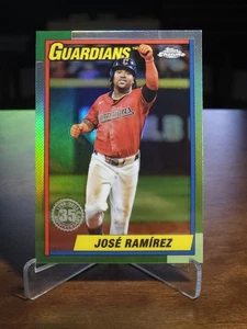 2025 Topps Chrome - 1990 Topps Baseball Jose Ramirez #90CB-5 - Picture 1 of 2
