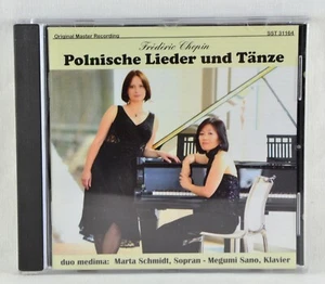MARTA SCHMIDT / MEGUMI SANO - CHOPIN Polnische Lieder & Tänze - CD - Picture 1 of 3