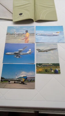 5 CARTES POSTALES LUFTHANSA BOEING 707 727  60' AIR AVION POSCARDS - Photo 1/2