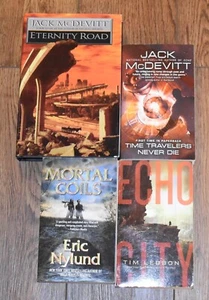 4 Science Fiction Lot JACK McDEVITT, ERIC NYLUND & TIM LEBBON All Unread - Picture 1 of 5
