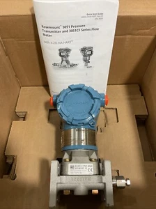 EMERSON 3051CD4A02A1AE5H2 PRESSURE TRANSMITTER CAL 0-100psi (NEW IN BOX) - Picture 1 of 8