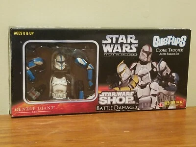 Star Wars Gentle Giant Bust-Ups paquete de 4 soldados clon dañados por la batalla ejército AotC Foto 1 de 2