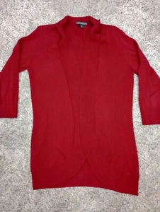 Covington Strickjacke Damen Größe Small vorne offen Kurzarm Strickpullover rot  - Bild 1 von 6