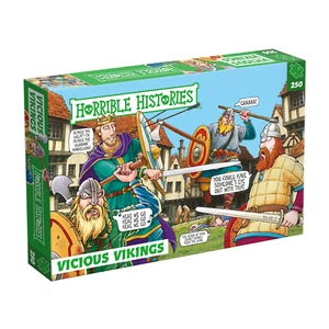Horrible Histories Vicious Vikings 250 Piece Jigsaw Puzzle - Picture 1 of 1