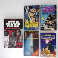 STAR WARS book lot. 5 X Paperback Novels. Return Of The Jedi