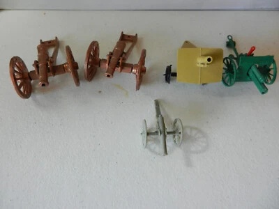 Lote de Juego Vintage Guerra Civil y Cañones Militares Foto 1 de 4