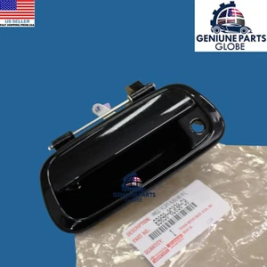 GENUINE OEM TOYOTA 01-06 TUNDRA BLACK BACK TAILGATE HANDLE ASSY 69090-0C030-C0 - Picture 1 of 4