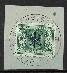 GERMANY LAIBACH Mi# 9 USED On fragment signed at back - Picture 1 of 1