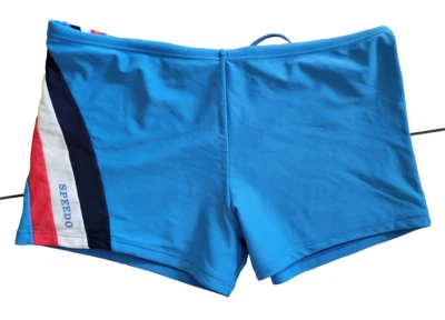 SPEEDO Herren Retro  Badehose Badeshorts Large Größe 7 / 52-54 Vintage - Bild 1 von 3