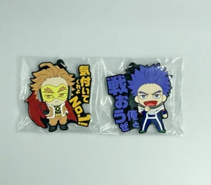 My Hero Academia Heroes Hawks Keigo Takam Hitoshi Shinso Rubber Strap Keychain - Picture 1 of 6