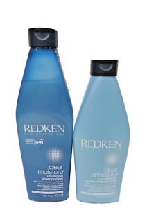 REDKEN CLEAR MOISTURE Shampoo 10.1 oz & Conditioner 8.5 oz Duo~ NEW