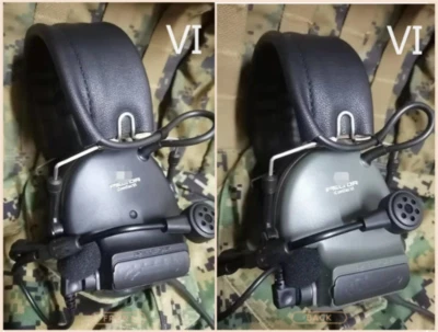 Auriculares militares de intercambio táctico PELTOR Comtac C5/C6 XPI/VI para TCA/PRC 148/152 Foto 1 de 4