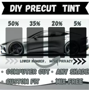 PreCut Window Film/Tint for Any Hyundai All Sides&Rear Any Shade% Window Glass - Picture 1 of 11