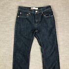 Levi's Jeans Boys 16 Blue 511 Slim Fit Straight Dark Wash Actual 26x28