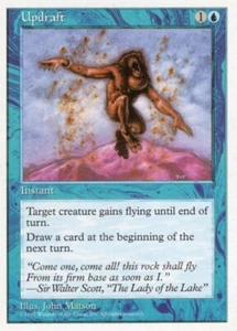 1X UPDRAFT AZUL 5A QUINTA EDICIÓN MTG MAGIC HP X1 (yourdeckbuilder) - Imagen 1 de 1