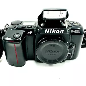 Nikon N6006 AF 35mm Film SLR Camera with Strap and Black Leather Camera Case - Picture 1 of 18