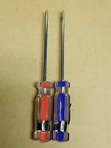 Pocket Screwdrivers Slotted & Phillips W/ Pocket Clip - Picture 1 of 3