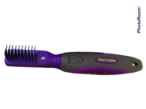 Missing Packaging Undercoat Dematting Comb Tool Hertzko Long Blades Safety Edge - Picture 1 of 1