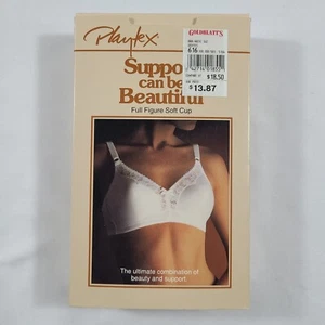 Vintage Playtex Support Can Be Be Be Beautiful BH NEU 702 im Paket 34C weiß - Bild 1 von 5