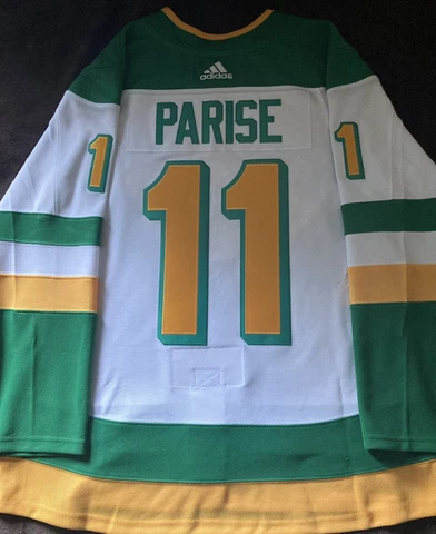 Adidas Minnesota Wild Reverse Retro 1.0 Parise Jersey Size 50 W/ RR Snapback Cover
