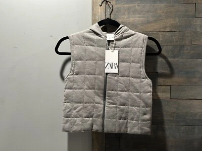 Zara Niños Chaleco Hoddie 110cm 4-5 Años Foto 1 de 3