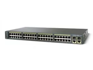 Cisco Catalyst 2960 Plus 48 10/100 Ports - Dual-Purpose Gigabit Ethernet Switch - Bild 1 von 3