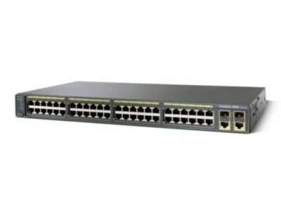 Cisco Catalyst 2960 Plus 48 10/100 Ports - Dual-Purpose Gigabit Ethernet Switch - Image 1 of 3