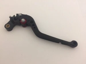 Pazzo V-22H Standard Clutch Lever Black/Red BMW S1000R & S1000RR 2015-2019 - Picture 1 of 2