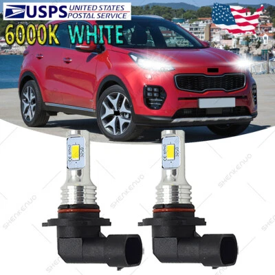 Faro LED 9005 HB3 blanco bombilla de haz alto/bajo YH para KIA Sportage 2017-2019 Foto 1 de 4