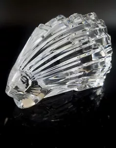 Baccarat Kristall Stachelschwein Igel Figur Briefbeschwerer Neu - Bild 1 von 9
