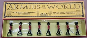 ALBA MINIATURES TRADITIONAL METAL TOY SOLDIER SET BRITAINS COMPATIBLE 1.32 B19 - Picture 1 of 2