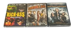 Kick-Ass, Zombieland & Snow White & The Huntsman DVD Lot Factory Sealed New - Picture 1 of 5