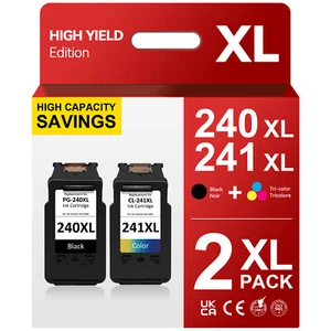 PG-240XL CL-241XL Ink Cartridge for Canon 240XL 241XL PIXMA MG2120 MG2220 MG3120 - Picture 1 of 10