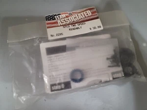 VINTAGE TEAM ASSOCIATED NITRO TC3 TWO SPEED TRANSMISSION #2285 NEW OLD STOCK - Picture 1 of 2
