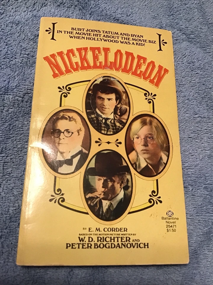 E.M. Corder NICKELODEON -1976 moive, Burt Reynolds, Ryan & Tatum O'Neal comedy — 第 1/3 张图片