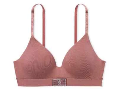 Victoria Secret Shine Patch Lightly Lined Wireless Bra - Image 1 of 2
