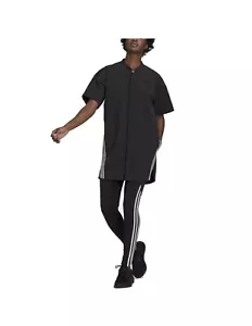Adidas Women's Sportswear Lightweight Travel Shirt Dress Black Size XS - Picture 1 of 4