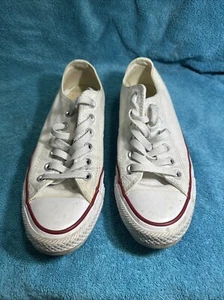 WOMENS Size 6.5 - White Converse Chuck Taylor All Star Low - Picture 1 of 6