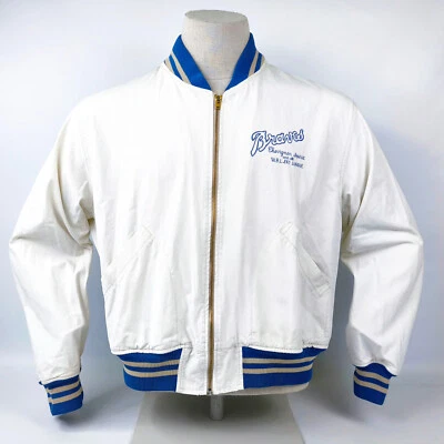 Chevignon Jacke Braves Gr. XL (L) naturfarben vintage 90s - Bild 1 von 4