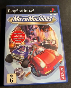 MICROMACHINES | SONY PS2 PLAYSTATION 2 + MANUAL INCLUDED | AU SELLER | PAL | - Picture 1 of 3