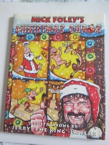 WWF Wrestler Mick Foley's Christmas Chaos Book Signed 2000 - Picture 1 of 4