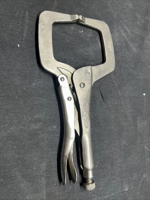 Vise Grip 11R 11" Locking C Clamps With Regular Tips Easy Release Carded - Image 1 of 4