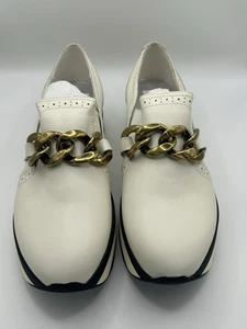 Dolce Vita Jhenee Plateau Sneaker Damen Halbschuh Weiß Größe 10 NEU! - Bild 1 von 6