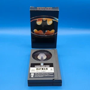 BATMAN 1989 Betamax Beta NOT VHS VERY RARE Warner Home Video 1st Ed. Tim Burton - Picture 1 of 4