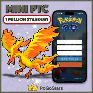 Pokémon PTC Go - Shiny Moltres Galarian - 1M Sternenstaub✨Beschreibung lesen✨ - Bild 1 von 1