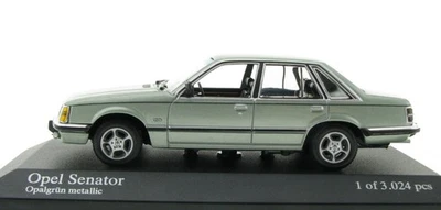 MINICHAMPS 400045100 Opel Senator 1980 Opalgrün 1:43 in OVP Box Modellauto Model - Bild 1 von 4