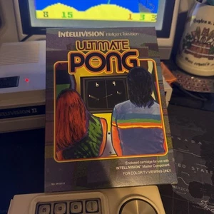 Mattel Intellivision - Ultimate Pong - CIB - New Game (atari Arcade Odyssey) - Picture 1 of 1