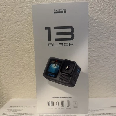 GoPro HERO 13 Action Camera 5K 60 FPS 4K 120FPS 27MP in Black (CHDHX-131-TH) New - Image 1 of 4