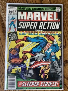 Marvel Super Action # 3 Captain America 35 Cent Variante Jack Kirby 1977 - Bild 1 von 10